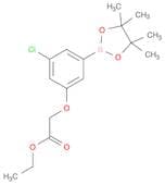 Acetic acid, 2-[3-chloro-5-(4,4,5,5-tetramethyl-1,3,2-dioxaborolan-2-yl)phenoxy]-, ethyl ester