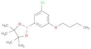 3-Chloro-5-butoxyphenylboronic acid, pinacol ester