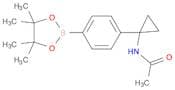 4-(1-Acetamidocyclopropyl)phenylboronic acid, pinacol ester