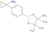 4-(1-Aminocyclopropyl)phenylboronic acid, pinacol ester