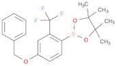 1,3,2-Dioxaborolane, 4,4,5,5-tetramethyl-2-[4-(phenylmethoxy)-2-(trifluoromethyl)phenyl]-