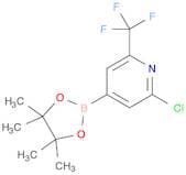 Pyridine, 2-chloro-4-(4,4,5,5-tetramethyl-1,3,2-dioxaborolan-2-yl)-6-(trifluoromethyl)-