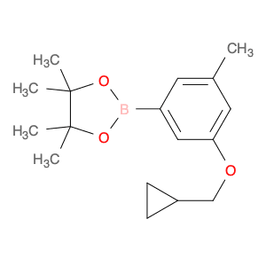2-[3-(Cyclopropylmethoxy)-5-methylphenyl]-4,4,5,5-tetramethyl-1,3,2-dioxaborolane