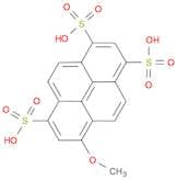 1,3,6-Pyrenetrisulfonic acid, 8-methoxy-