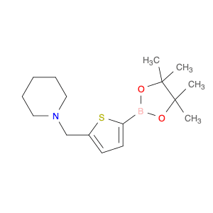 5-(1-Piperidinylmethyl)thiophene-2-boronic acid pinacol ester