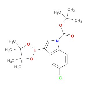 1-BOC-5-chloroindole-3-boronic acid, pinacol ester