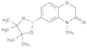 4-Methyl-1,4-benzoxazin-3-one-6-boronic acid, pinacol ester