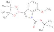 1-BOC-7-Methoxyindole-3-boronic acid, pinacol ester