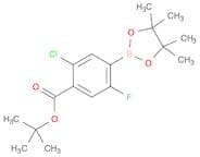 4-(t-Butoxycarbonyl)-5-chloro-2-fluorophenylboronic acid, pinacol ester