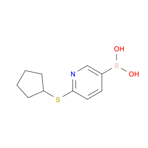 2-(Cyclopentylthio)pyridine-5-boronic acid