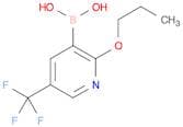 2-Propoxy-5-(trifluoromethyl)pyridine-3-boronic acid
