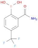 2-Carbamoyl-4-(trifluoromethyl)phenylboronic acid