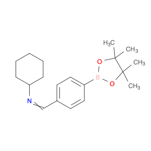 4-(Cyclohexyliminomethyl)phenylboronic acid pinacol ester