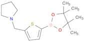 5-(1-Pyrrolidinylmethyl)thiophene-2-boronic acid pinacol ester