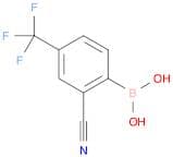 2-Cyano-4-(trifluoromethyl)phenylboronic acid