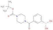 1-Piperazinecarboxylic acid, 4-(3-boronobenzoyl)-, 1-(1,1-dimethylethyl) ester