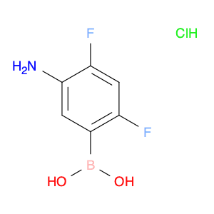 5-Amino-2,4-difluorophenylboronic acid, HCl