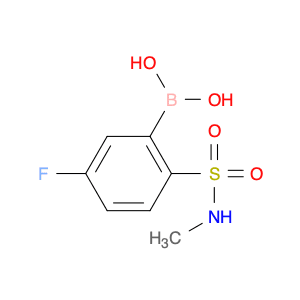 Boronic acid, B-[5-fluoro-2-[(methylamino)sulfonyl]phenyl]-