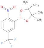 4,4,5,5-Tetramethyl-2-(2-nitro-5-(trifluoromethyl)phenyl)-1,3,2-dioxaborolane