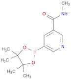 3-Pyridinecarboxamide, N-methyl-5-(4,4,5,5-tetramethyl-1,3,2-dioxaborolan-2-yl)-