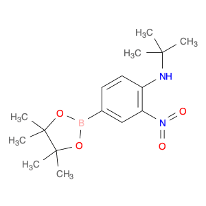 4-(N-t-Butylamino)-3-nitrophenylboronic acid, pinacol ester