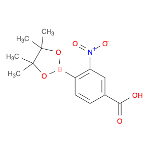 Benzoic acid, 3-nitro-4-(4,4,5,5-tetramethyl-1,3,2-dioxaborolan-2-yl)-