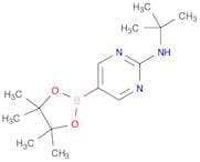 2-t-Butylaminopyrimidine-5-boronic acid, pinacol ester