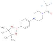 Ethanone, 2,2,2-trifluoro-1-[4-[4-(4,4,5,5-tetramethyl-1,3,2-dioxaborolan-2-yl)phenyl]-1-piperazin…