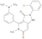 1H-Pyrazolo[4,3-c]pyridine-3,6(2H,5H)-dione, 2-(2-chlorophenyl)-4-[3-(dimethylamino)phenyl]-5-meth…