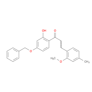 (E)-1-[4-(Benzyloxy)-2-hydroxyphenyl]-3-(2-methoxy-4-methylphenyl)-2-propen-1-one