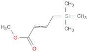 2-Butenoic acid, 4-(trimethylsilyl)-, methyl ester