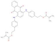 2-Propenoic acid, 2-methyl-, 1,1'-[(9,10-dihydro-9,10-dioxo-1,4-anthracenediyl)bis(imino-4,1-pheny…