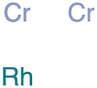 Chromium, compd. with rhodium (3:1)