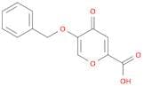 4H-Pyran-2-carboxylic acid, 4-oxo-5-(phenylmethoxy)-