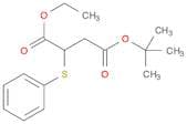 Butanedioic acid, 2-(phenylthio)-, 4-(1,1-dimethylethyl) 1-ethyl ester