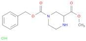 1-Benzyl 3-methyl piperazine-1,3-dicarboxylate hydrochloride