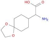 1,4-Dioxaspiro[4.5]decane-8-acetic acid, α-amino-