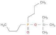 Phosphinic acid, dibutyl-, trimethylsilyl ester (9CI)