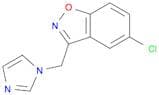 1,2-Benzisoxazole, 5-chloro-3-(1H-imidazol-1-ylmethyl)-