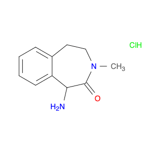 1-Amino-3-methyl-4,5-dihydro-1H-benzo[d]azepin-2(3H)-one hydrochloride