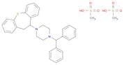 Piperazine, 1-(10,11-dihydrodibenzo[b,f]thiepin-10-yl)-4-(diphenylmethyl)-, dimethanesulfonate (9C…