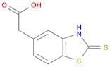 5-Benzothiazoleacetic acid, 2,3-dihydro-2-thioxo-