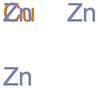Copper, compd. with zinc (1:3)