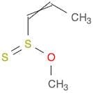 1-Propene-1-sulfinothioic acid, methyl ester