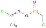 Ethanimidoyl chloride, N-[(chloromethylphosphinyl)oxy]-