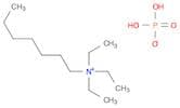 1-Heptanaminium, N,N,N-triethyl-, phosphate (1:1)