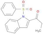 1-(1-(Phenylsulfonyl)-1H-indol-2-yl)propan-1-one