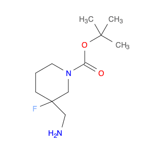 1-Piperidinecarboxylic acid, 3-(aminomethyl)-3-fluoro-, 1,1-dimethylethyl ester