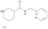 N-(Pyridin-2-ylmethyl)piperidine-3-carboxamide hydrochloride