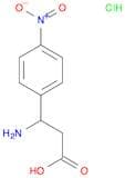 3-Amino-3-(4-nitrophenyl)propanoic acid hydrochloride